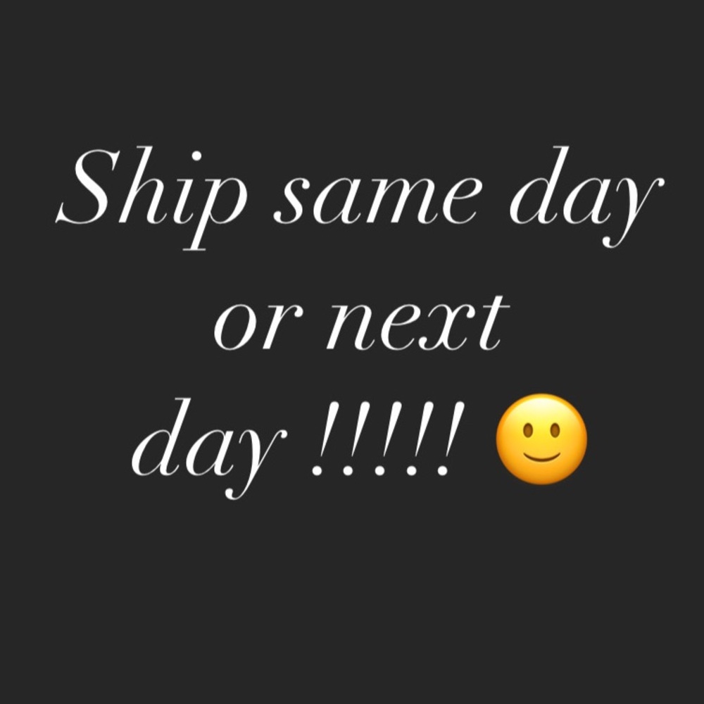 Ship same day or next day!